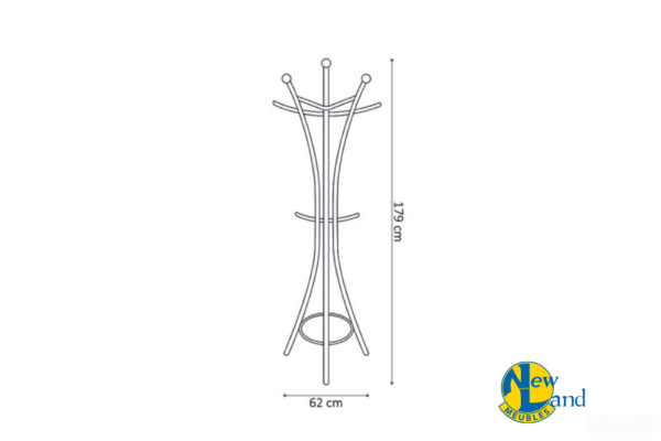 PORTE-MANTEAUX 'SWEET' METAL – Image 2