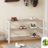 ETAGÈRE À CHAUSSURES 'SAM' BLANC