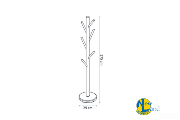 PORTE-MANTEAUX 'BARBERRY' METAL – Image 2