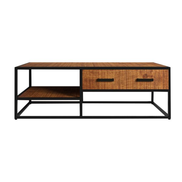 TABLE BASSE 'MADEIRA' 120 CM BOIS DE MANGUIER – Image 2