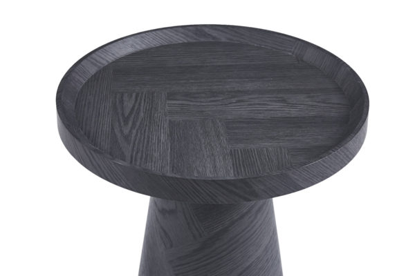 TABLE BASSE 'MANUS' 45 CM DÉCOR GRIS FONCÉ – Image 3