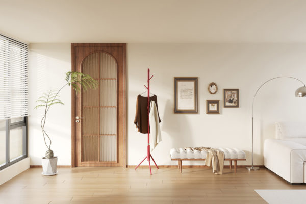 Porte-manteaux 'Kassie' Rouge – Image 2