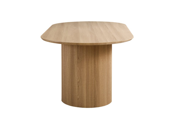 Table 'Lagos' 200 cm Ovale Décor Chêne Naturel – Image 5