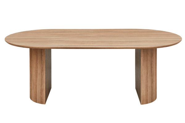 Table 'Lagos' 220 cm Ovale Décor Chêne Vieilli – Image 3