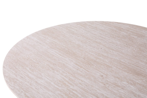 Table 'Lagos' 220 cm Ovale Décor Travertin Beige – Image 5