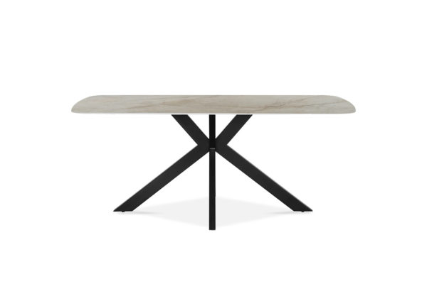 Table 'Apollo' 180 cm Ovale Danoise Pierre Brillant Shakespear Beige – Image 4