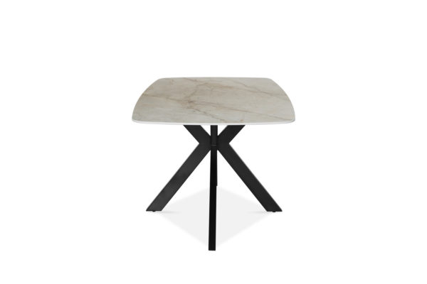 Table 'Apollo' 180 cm Ovale Danoise Pierre Brillant Shakespear Beige – Image 6