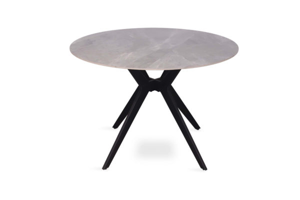 Table 'Apollo' 110 cm Pierre Brillante Ronde Italian Gris – Image 4
