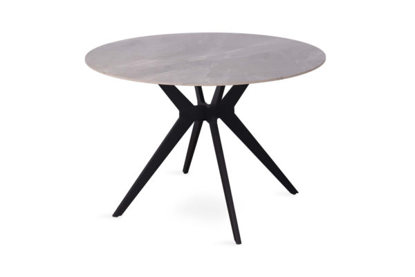 Table 'Apollo' 110 cm Pierre Brillante Ronde Italian Gris – Image 5