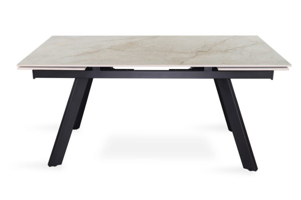Table extensible 'Hera' 160-240 cm Rectangulaire Brillant Shakespear Beige – Image 4