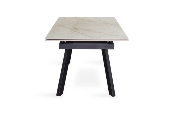 Table extensible 'Hera' 160-240 cm Rectangulaire Brillant Shakespear Beige – Image 6