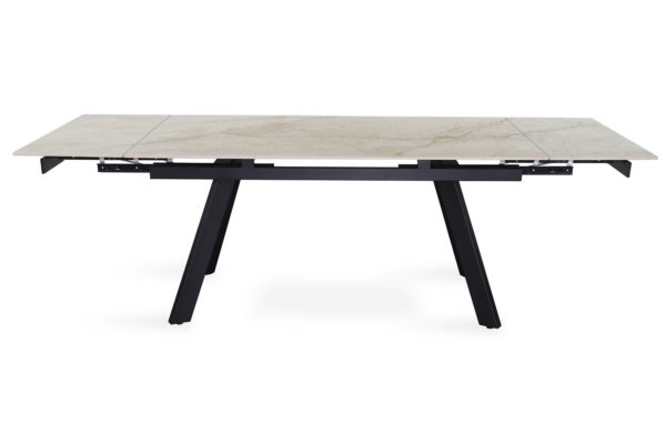 Table extensible 'Hera' 160-240 cm Rectangulaire Brillant Shakespear Beige – Image 7