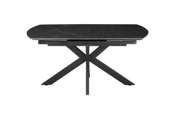 Table extensible 'Ares' 160-240 cm Ovale Danoise Pierre Noir – Image 6