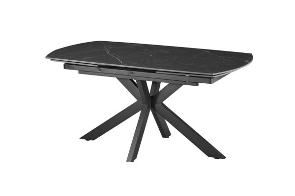 Table extensible 'Ares' 160-240 cm Ovale Danoise Pierre Noir – Image 7