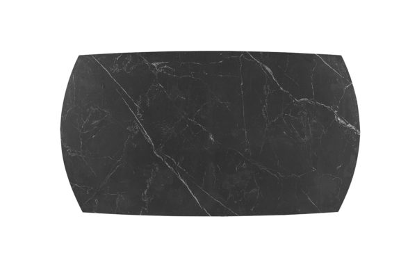Table extensible 'Ares' 160-240 cm Ovale Danoise Pierre Noir – Image 8