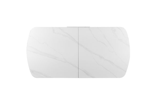 Table extensible 'Hestia' 180-220 cm Ovale Danoise Pierre Blanc – Image 8
