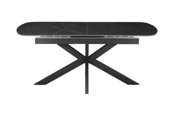 Table extensible 'Hestia' 180-220 cm Ovale Danoise Pierre Noir – Image 6
