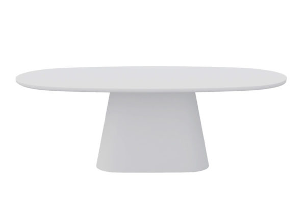 Table 'Tavira' 220 cm Ovale Ciment Ecru – Image 5