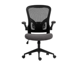 Alternative view of Chaise de bureau 'Marcos' Mesh Noir/Gris