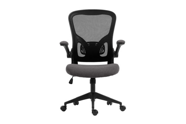 Chaise de bureau 'Marcos' Mesh Noir/Gris – Image 2