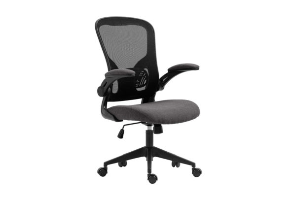 Chaise de bureau 'Marcos' Mesh Noir/Gris – Image 4