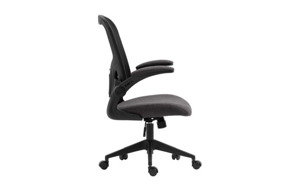 Chaise de bureau 'Marcos' Mesh Noir/Gris – Image 5