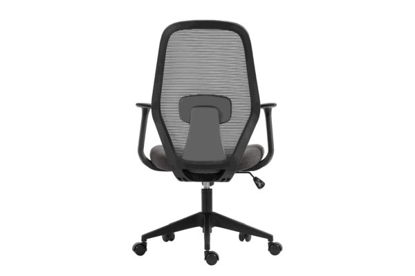 Chaise de bureau 'Claude' Mesh Noir/Gris – Image 5