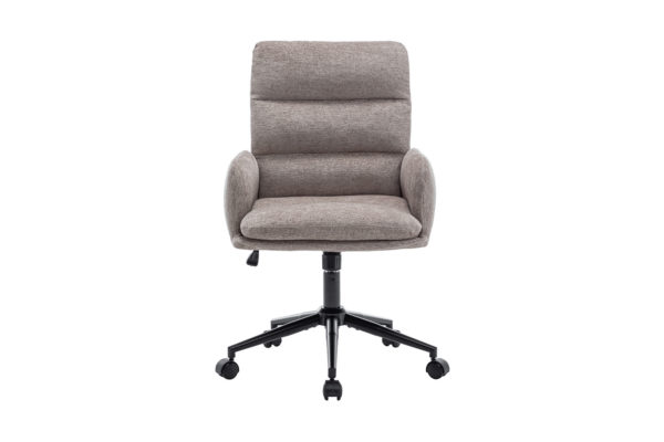Chaise de bureau 'Aimé' Tissu Fabb Raven 30 Sable – Image 3
