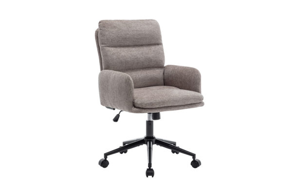Chaise de bureau 'Aimé' Tissu Fabb Raven 30 Sable – Image 4