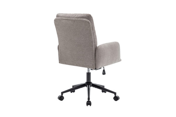 Chaise de bureau 'Aimé' Tissu Fabb Raven 30 Sable – Image 6