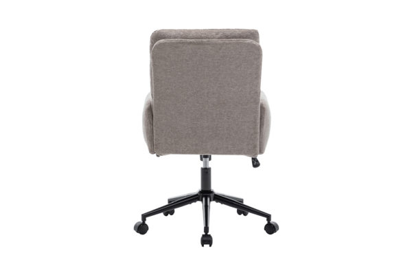 Chaise de bureau 'Aimé' Tissu Fabb Raven 30 Sable – Image 7