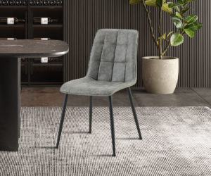 Alternative view of Chaise 'Furas' Vintage PU Gris