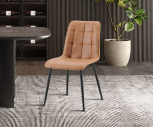 Alternative view of Chaise 'Furas' Vintage PU Cognac