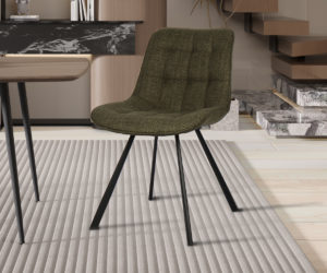 Alternative view of Chaise 'Ariba' Ote Tissu Montego 350 Vert