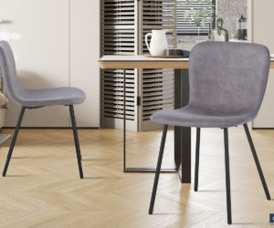 Chaise 'Susan' PU Taupe