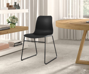 Alternative view of Chaise 'Marie' PP Noir