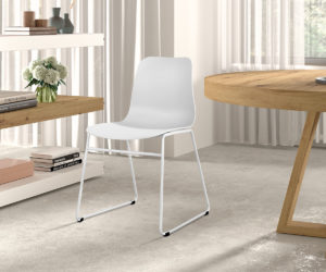 Alternative view of Chaise 'Marie' PP Blanc