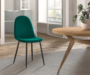 Alternative view of Chaise 'Boy' Velours Vert