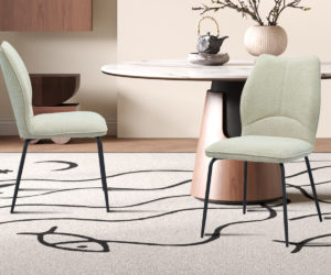 Chaise 'Lara' Tissu Ote Sea 140 Ecru