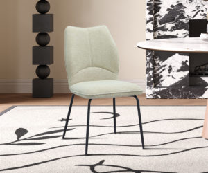 Alternative view of Chaise 'Lara' Tissu Ote Sea 140 Ecru