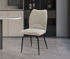 Alternative view of Chaise 'Lara' Pivotant en Tissu Ote Sea 140 Ecru