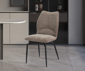 Chaise 'Lara' Pivotant en Tissu Ote Sea 173 Sable