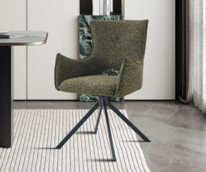 Alternative view of Chaise 'Billy' Pivotant en Tissu Ote Harper 355 Vert