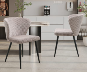 Chaise 'Tornado' Corduroy Fabb Hyper 38 Sable