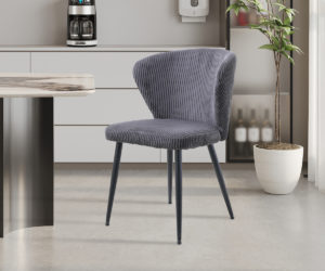 Alternative view of Chaise 'Tornado' Corduroy Fabb Hyper 16 Gris