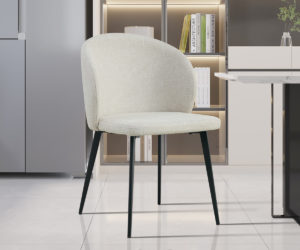 Alternative view of Chaise 'Toledo' Tissu Beige