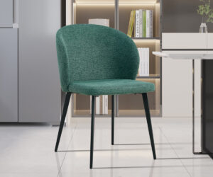 Alternative view of Chaise 'Toledo' Tissu Vert