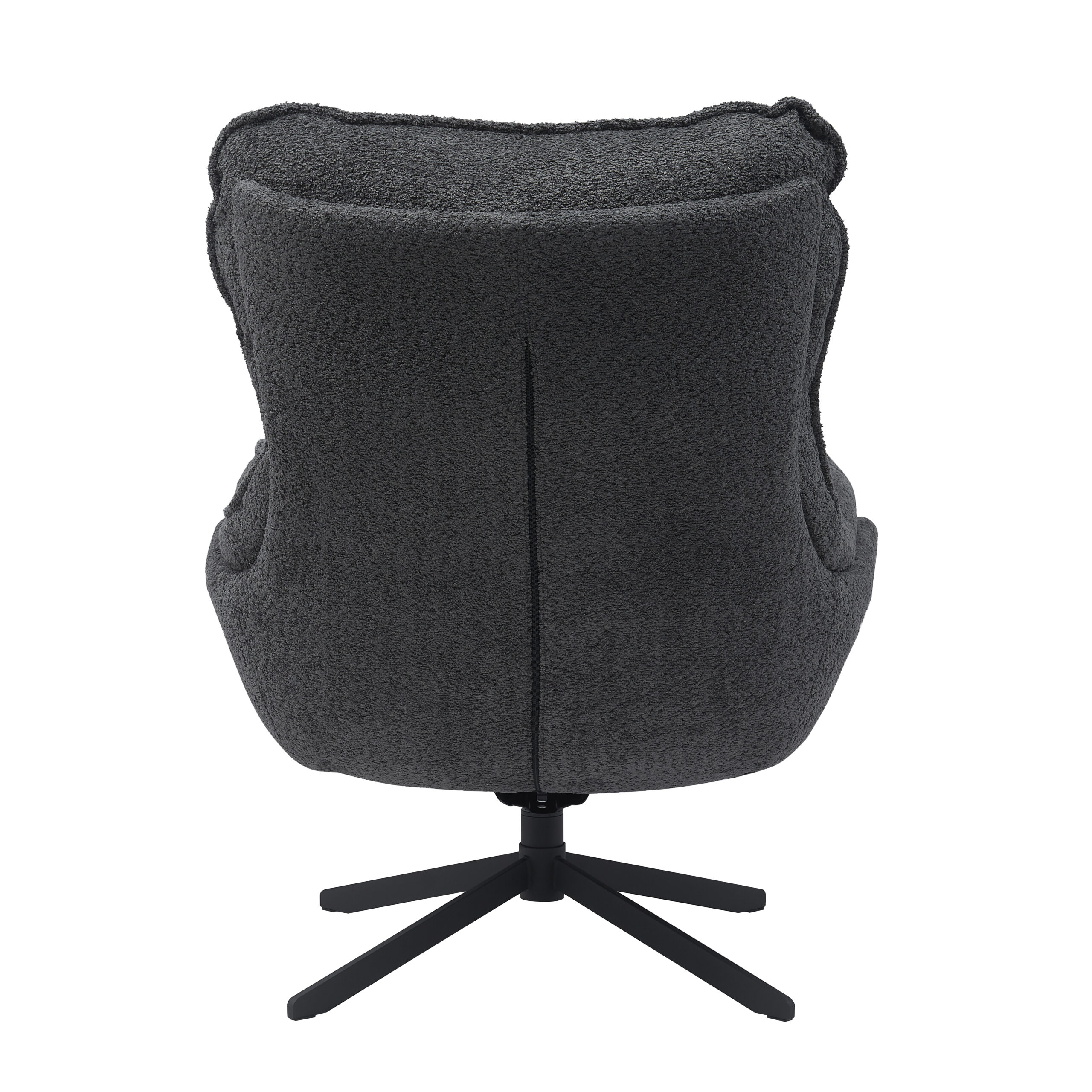 Fauteuil pivotant Vera gris foncé – Image 7