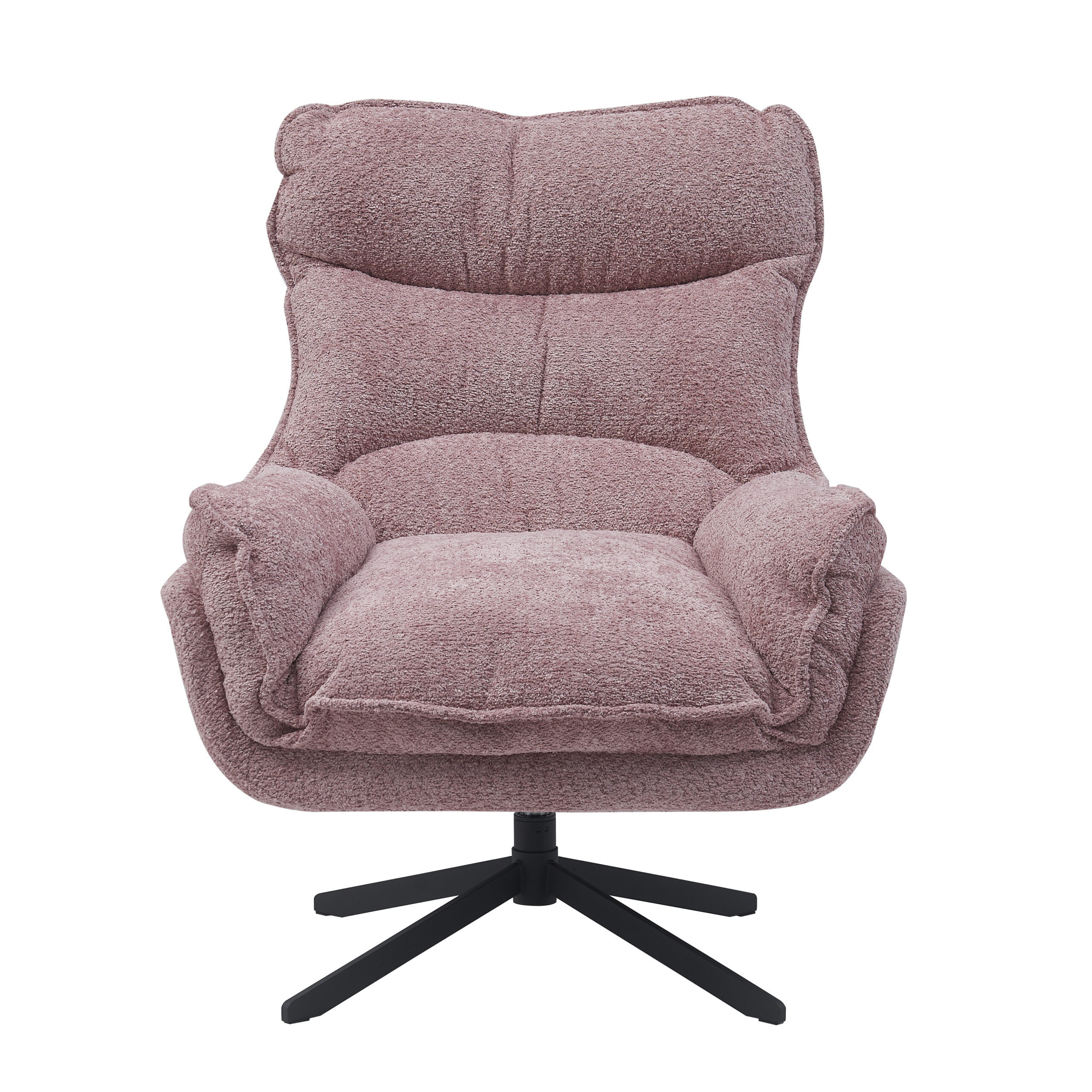 Fauteuil pivotant Vera rose – Image 5