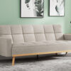 Canapé-lit 'Adana' Tissu Davis Neve 13 Beige